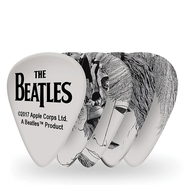 Palheta Daddario Beatles Revolver 0,50mm 10 Unid