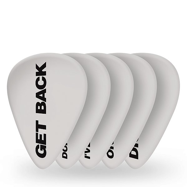 Palheta Daddario Beatles Get Back 0,70mm 10 Unid