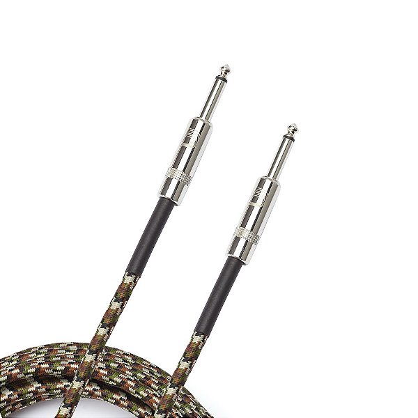 Cabo Daddario Custom Braided 15Ft 4,57m Camuflado Para Instrumentos