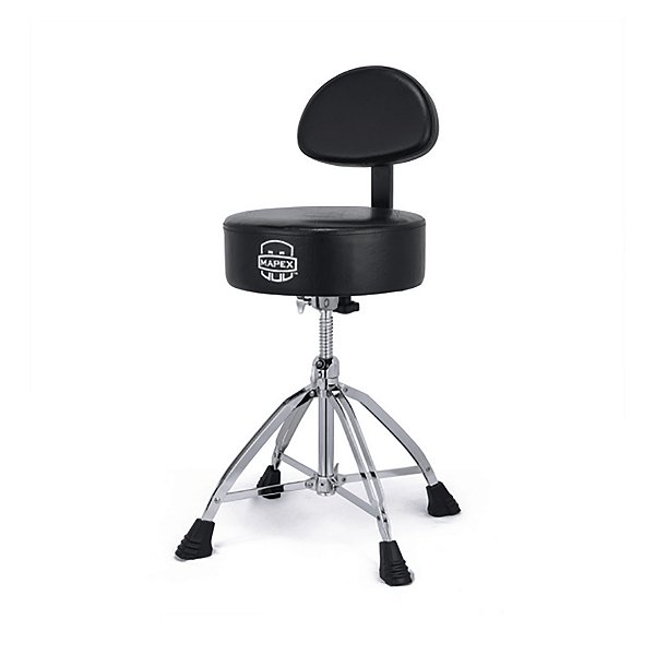 Banco de Bateria Mapex Série 800 T870 Com Encosto e Altura Ajustável