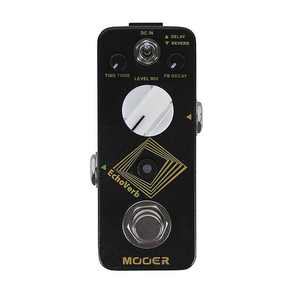 Pedal Mooer Delay e Reverb EchoVerb Mdv1