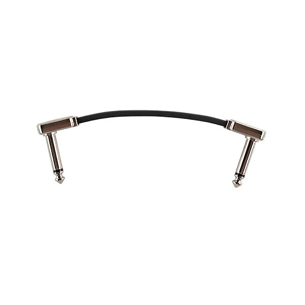 Cabo Ernie Ball Para Pedal Flat Ribbon P10 L 7cm Preto Blindado