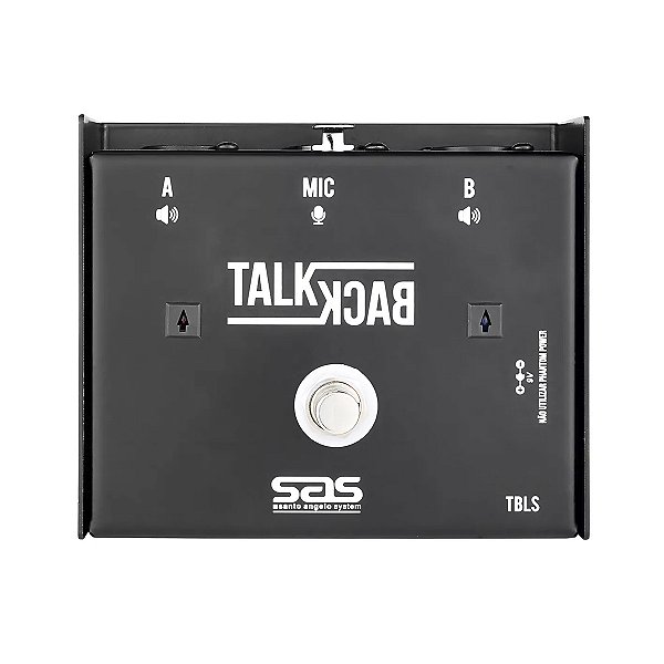 Pedal Santo Angelo Talkback Tbls Sem Trava Com Led