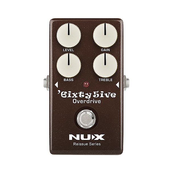 Pedal Nux '6ixty5ive 65 Overdrive Para Guitarra Vemuram Jan Ray