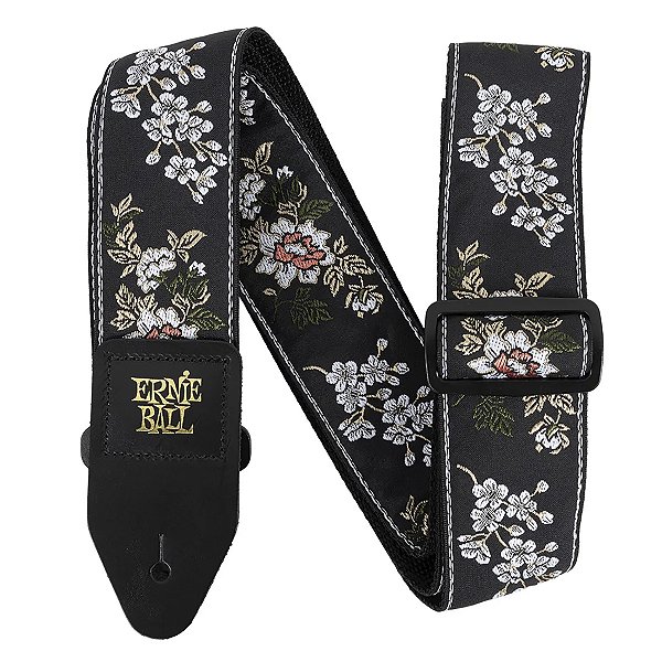 Correia Ernie Ball Jacquard White Blossom P05362 Para Instrumentos