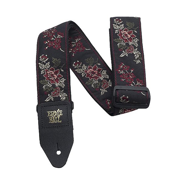 Correia Ernie Ball Jacquard Red Rose P04142 Para Instrumentos