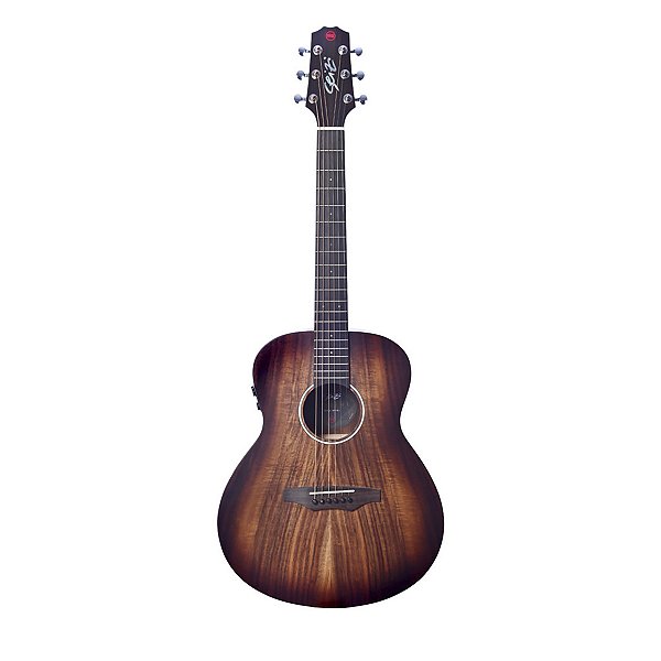 Violão Seizi Supreme Mini Ryu Mirai Koa Burst Com Bag
