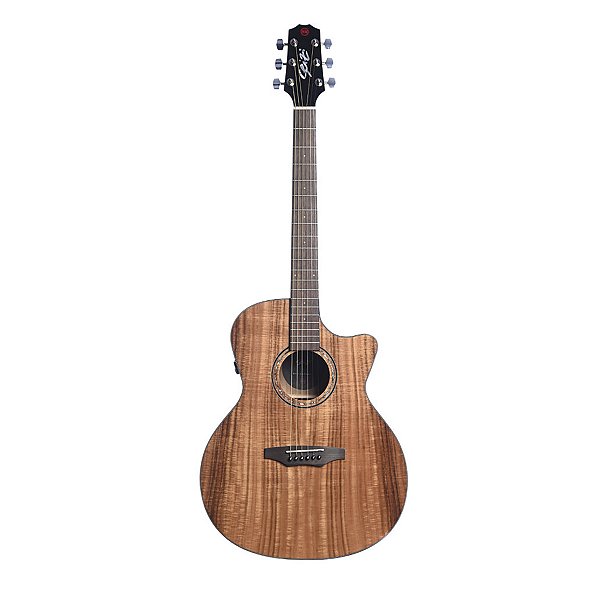 Violão Seizi Elétrico Ryu Kaizen Koa Gloss Cutaway Bag Incluso