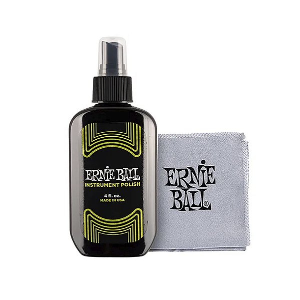 Polidor Ernie Ball Para Instrumentos Musicais Com Flanela de Microfibra P04222
