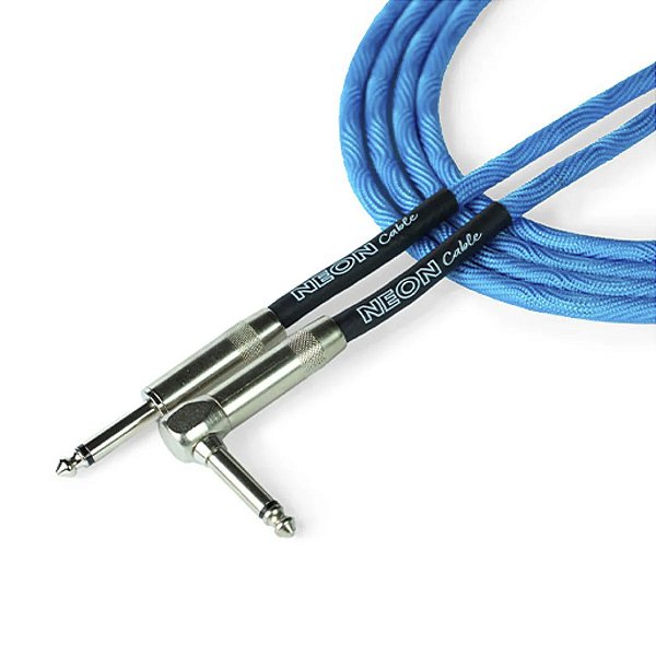 Cabo Santo Angelo Neon P10 0,50mm R e L Blue Azul 15ft 4,57m