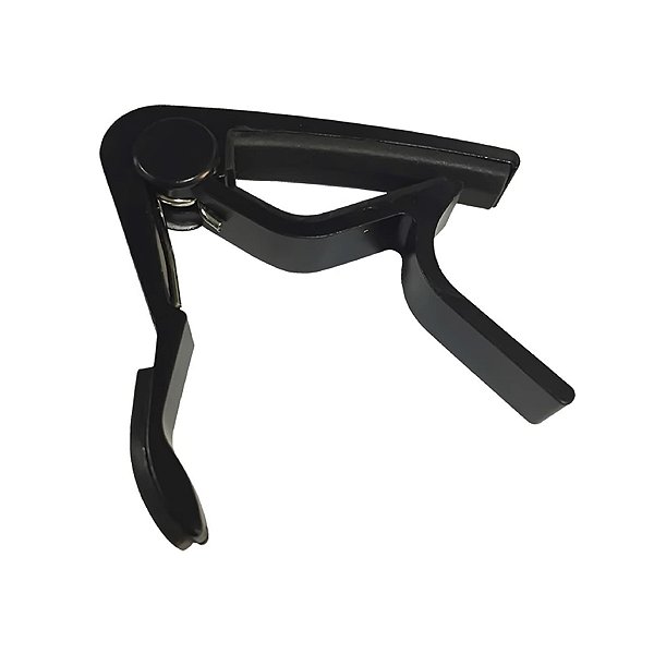 Capotraste Smart Abraçadeira Jx-32 Metal Preto Violão Guitarra