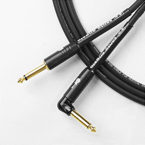 Cabo Santo Angelo Tokyo Cable 0,50mm 15ft 4,57m P10 Reto e L Auto Mute