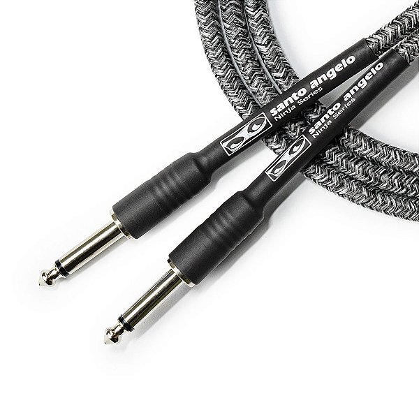 Cabo Santo Ângelo Ninja Têxtil P10 Reto 25Ft 7,62m Preto