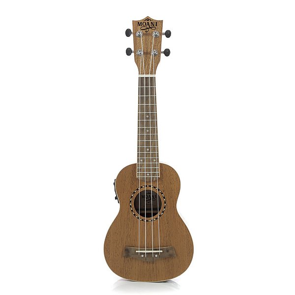 Ukulele Moani Soprano 21 Elétrico Honolua UKMH02-21EQ Com Bag