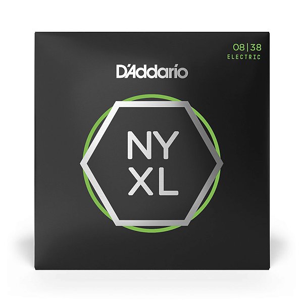 Encordoamento Guitarra Daddario 008 038 Nyxl Carbon Steel