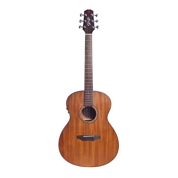 Violão Seizi Supreme Fuji Mirai Mahogany Satin Com Bag e Efeitos