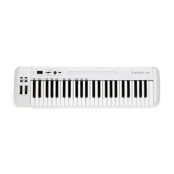 Controlador Midi Samson 49 Teclas Branco Carbon 49 Usb SAKC49