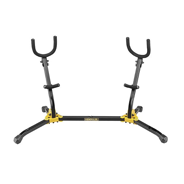 Suporte Duplo Hercules Para Saxofone Alto Tenor DS537B