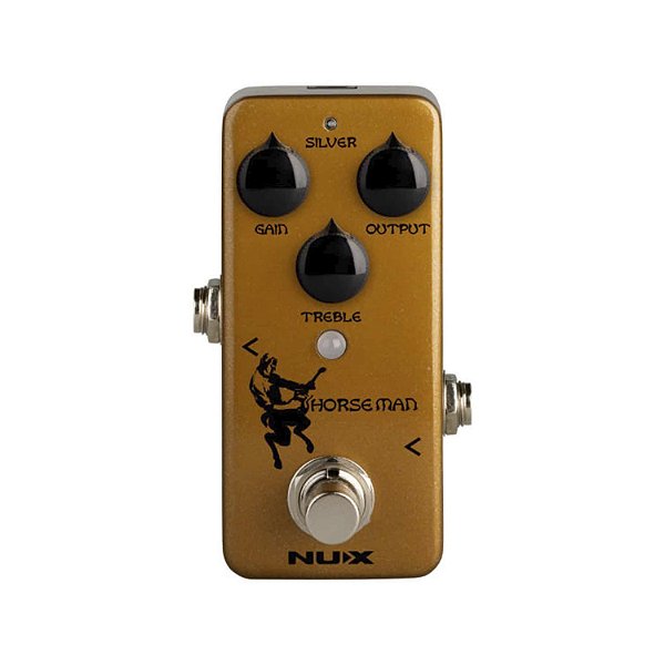Pedal Nux Horseman Centaur Overdrive Transparente Buffer Bypass
