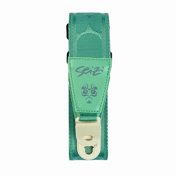 Correia Seizi Air Strap Lock Guitarra Violão Baixo Green