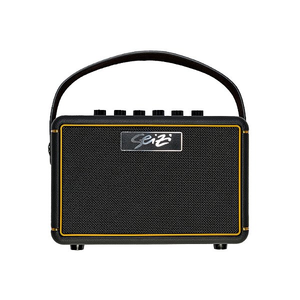 Amplificador Seizi Smart Amp Para Guitarra 10W Preto Com Efeitos