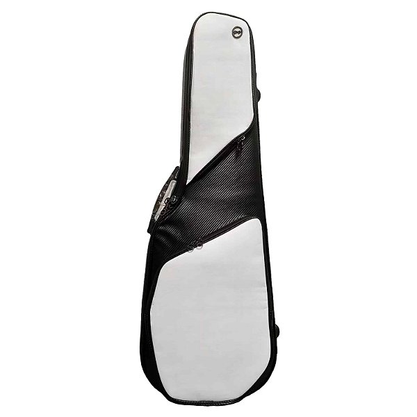 Bag Capa Para Guitarra Armor by Seizi Ultra 6 Reforçado Branco