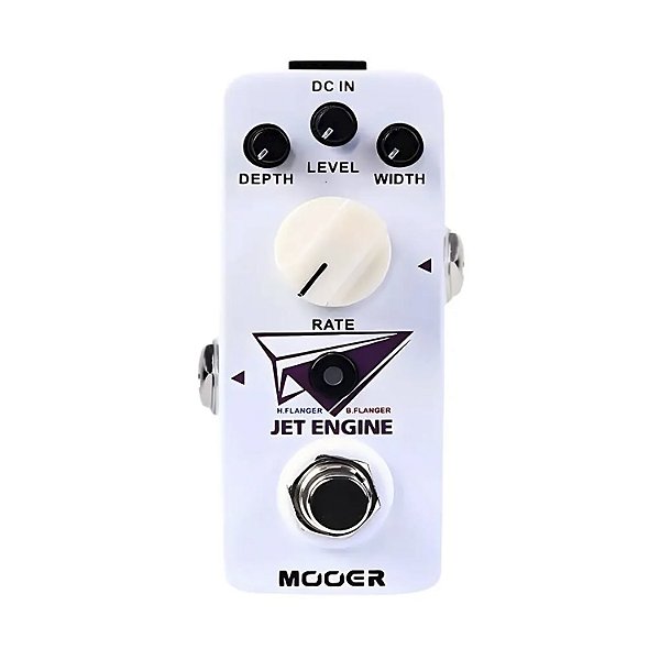 Pedal Mooer Flanger Jet Engine Digital Estéreo Modos Jet Classic