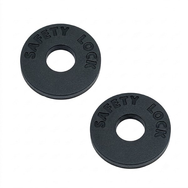 Strap Lock Alra Trava Para Correia Preto Com 2un Par Safety Lock