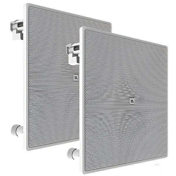 Par Caixas Jbl Arandelas Embutir Gesso 6co3q+ Quadrada 140w