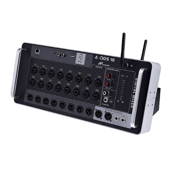 Mesa De Som Duonn Digital Axios 16 - 8 Aux Bivolt Rack Multipista Bluetooth