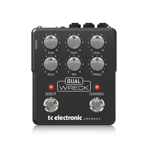 Pedal Tc Electronic Dual Wreck Preamp Dual Channel Guitarra Mesa Boogie Dual Rectifier