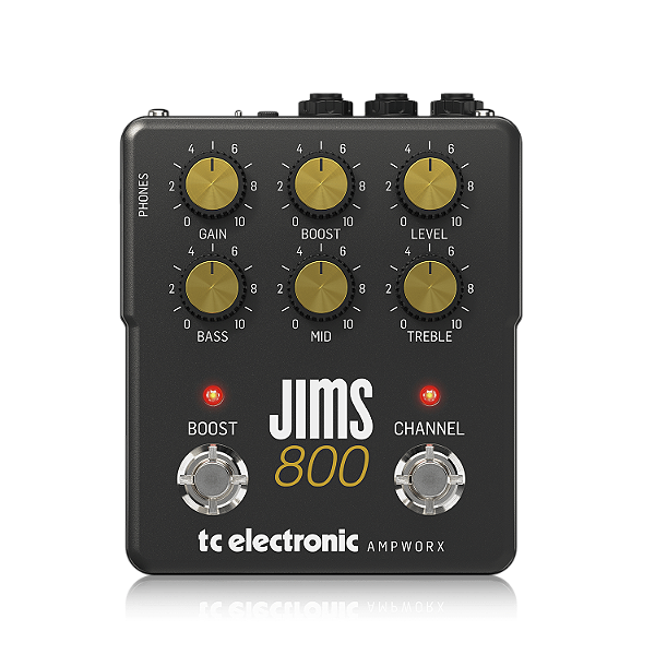 Pedal Tc Electronic Jims 800 Preamp Dual Channel  Marshall Jcm 800 Guitarra