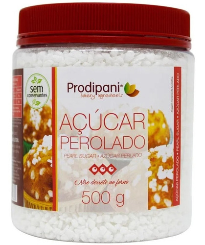 Açúcar Perolado - P4 500g Prodipani