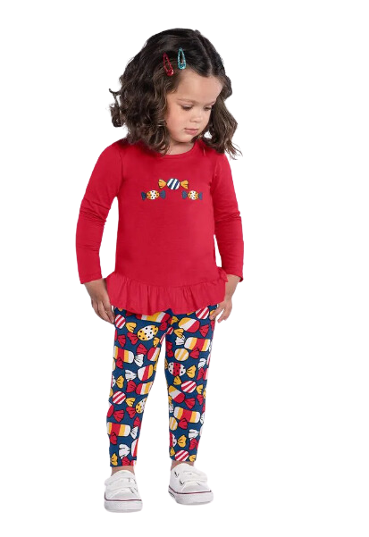 Conjunto Infantil Menina Balinhas