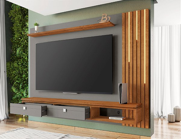 Painel Hanôver - TITANIUM/NATURALLE