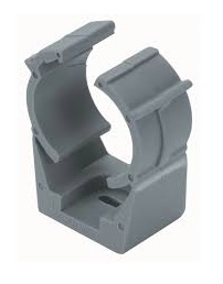 Abraçad. PVC cinza 3/4" p/ eletr. EAB034C MASSTER