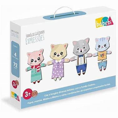 Família Gatinhos Expressões