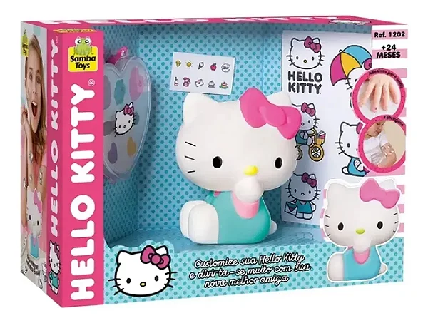Boneca Hello Kity Custom Com Acessórios