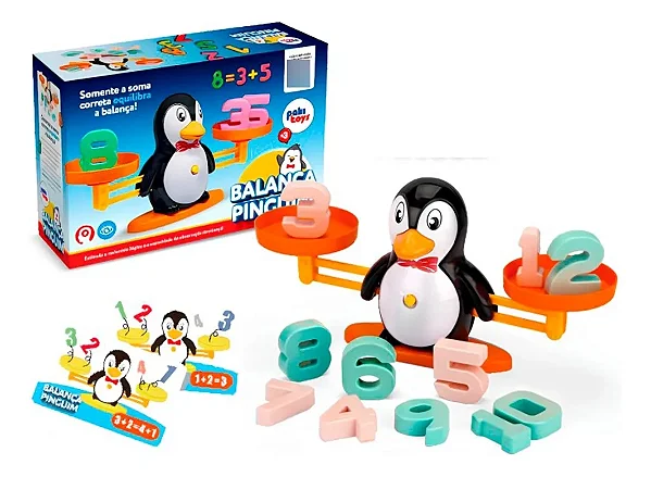 Balança Pinguim - Jogo De Matemática