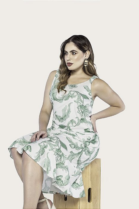 Vestido formitz curves malha fria