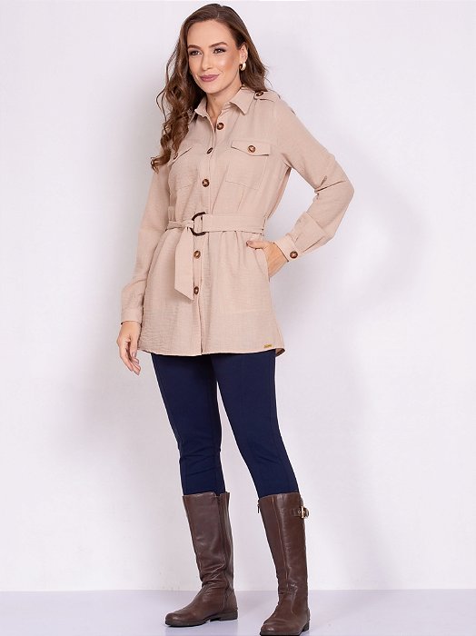 Parka alfaiataria medi modas