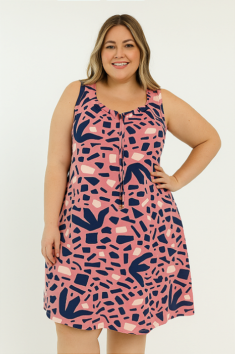 Vestido malha venetia regata