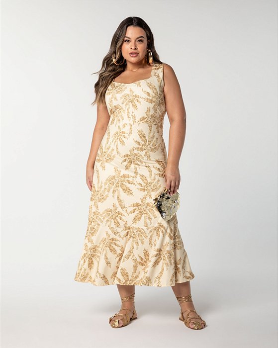 Vestido malha fria midi new fresh formitz curves