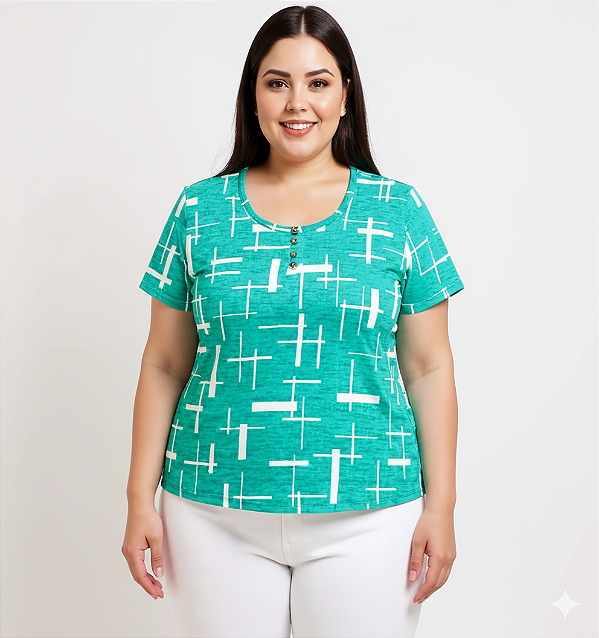 Blusa de quatro botões a&b prisemely
