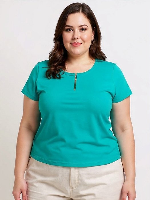 Blusa de zíper a&b prisemely