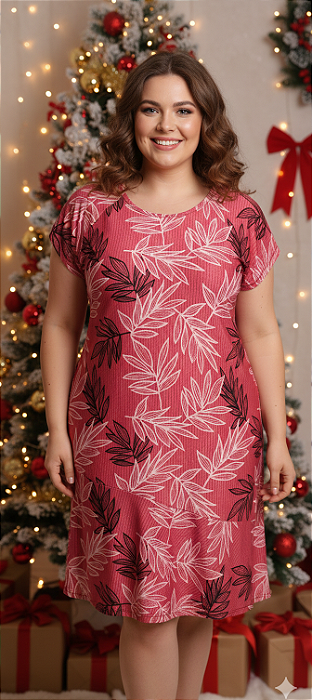 Vestido sereia estampado liganete