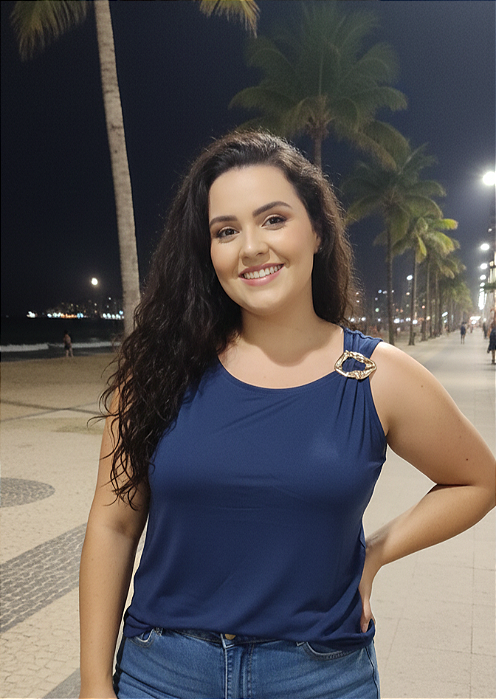 Regata argola dourada Gabi plus