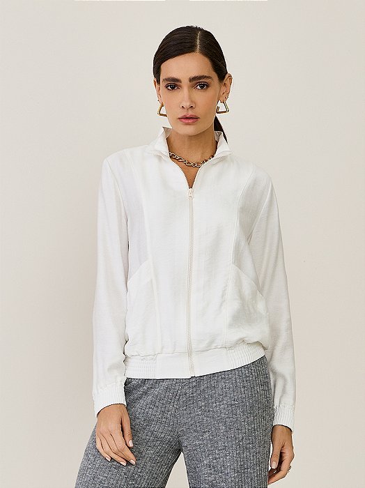 Jaqueta viscose creponada Realist concept