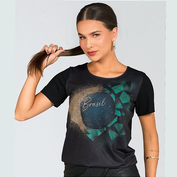 T-shirt do brasil Miravest