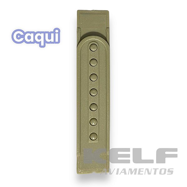 Regulador Plástico para boné 1pino Cáqui (milheiro)